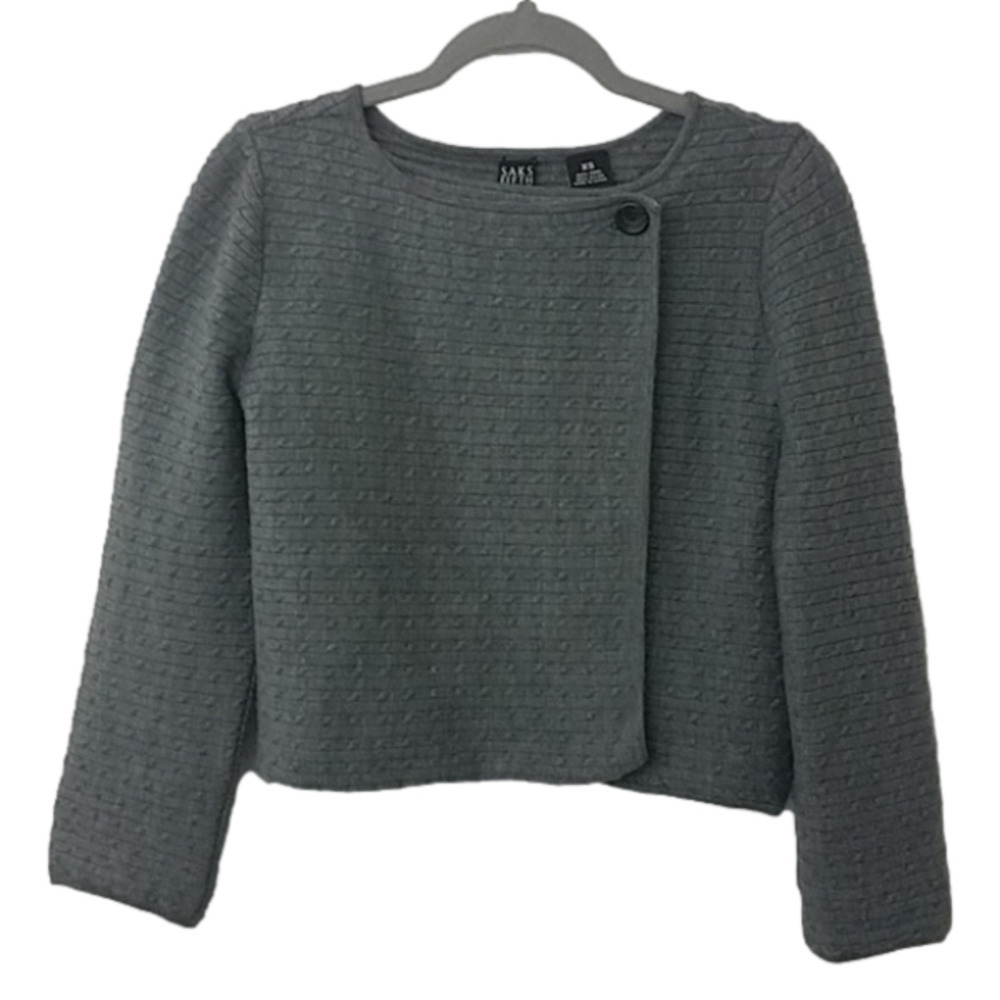𝅺saks Fifth Avenue cardigan sweater XS wool blend